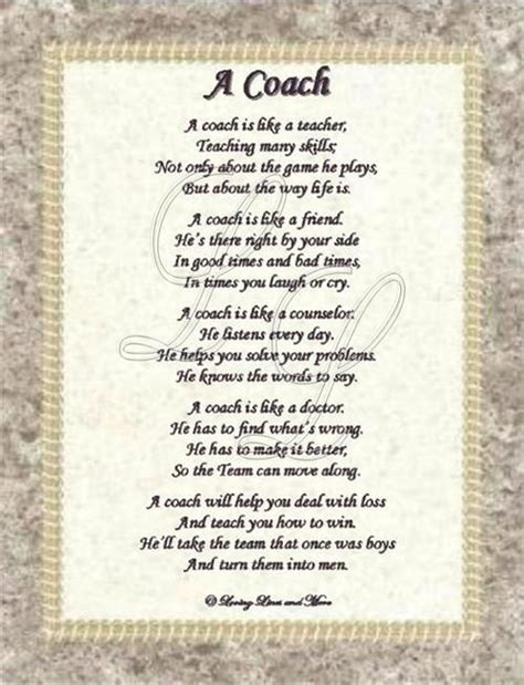A Coach Poem Baseball Pinterest Coaches And Poem