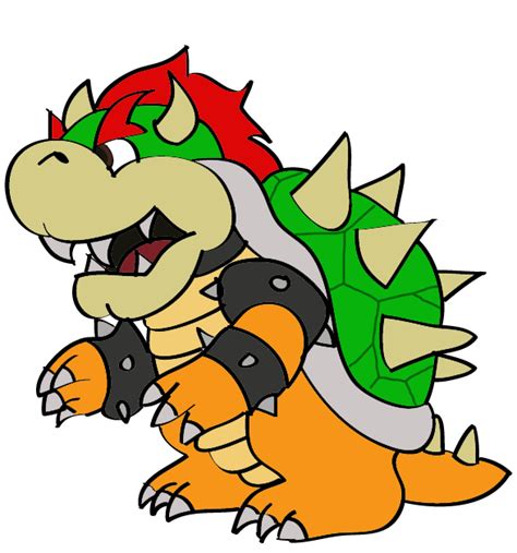 How To Draw Bowser Easy Drawing Art Images