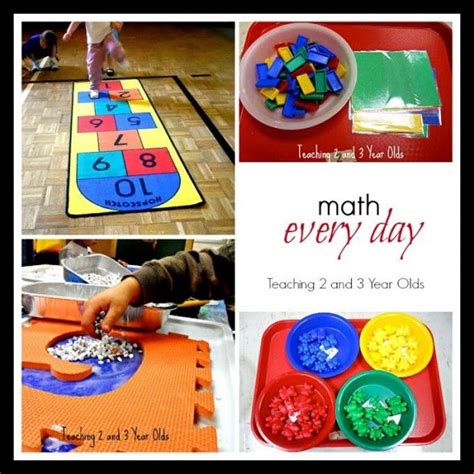 Teaching 2 and 3 year olds - Page 19 of 38 - | Math activities
