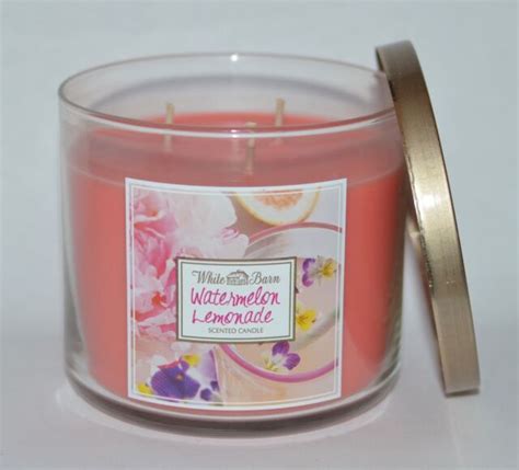 Bath And Body Works Watermelon Lemonade Scented Candle 3 Wick 145 Oz