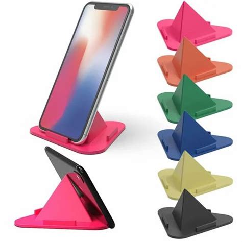 Mitsico Mobile Accessories Universal Portable Pyramid Shape Desktop