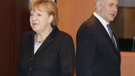 Visite Detat Grand Format Pour Angela Merkel En Israël