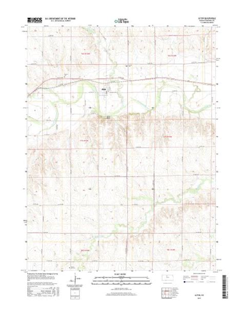 Mytopo Alton Kansas Usgs Quad Topo Map