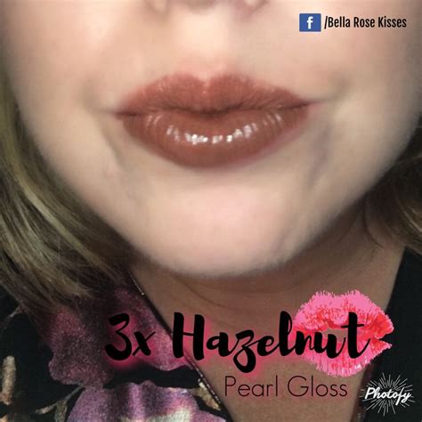 3x Hazelnut LipSense Pearl Gloss SeneGence Distributor 403826