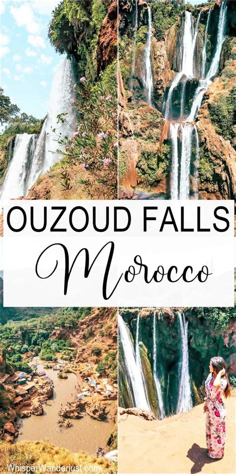 Visiting Ouzoud Waterfall In Morocco Day Trip From Marrakech
