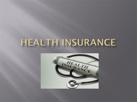 Ppt Health Insurance Powerpoint Presentation Free Download Id7497208