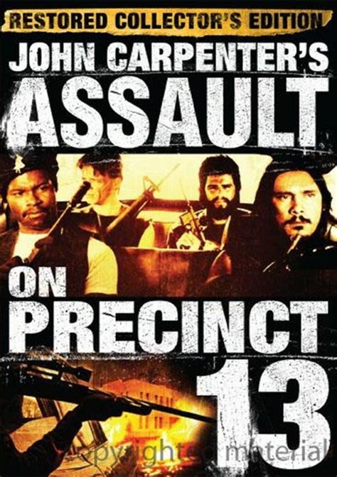 Assault On Precinct Restored Collector S Edition Dvd Dvd