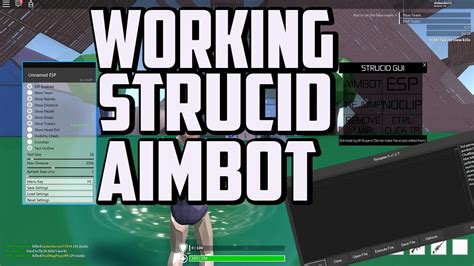 Working Strucid Aimbot Esp Noclip And Nomap Strucid Gui Youtube