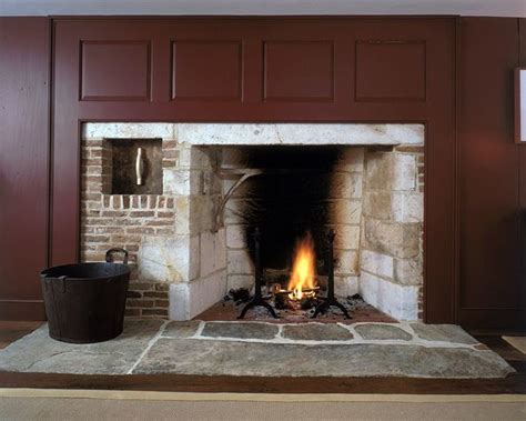 Late 18th Century Restored Keeping Room Fireplace Historical Homes