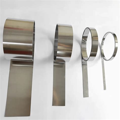 1 Meter 304 Stainless Steel Foil Strip Steel Foil Roll Narrow Strip