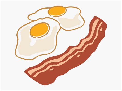 Eggs And Bacon Clip Art Hd Png Download Kindpng