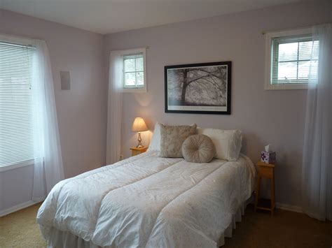I Love This Soft Lavender With White Accents The Wall Color Is Silver