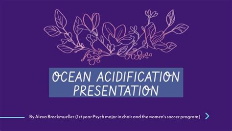 Ocean Acidification Presentation