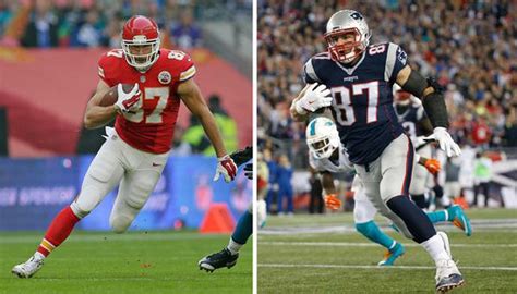 Rob Gronkowski Praises Chiefs Travis Kelce Leaves Debate Of Nfls Best Tight End To Others