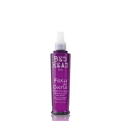 TIGI Bed Head Foxy Curls Hi Def Curl Spray 200ml Cvrle Hair Shop