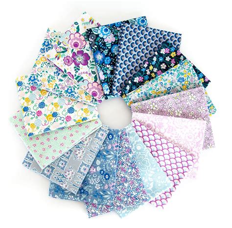 the deco dance collection fat quarter bundle by liberty fabrics for riley blake