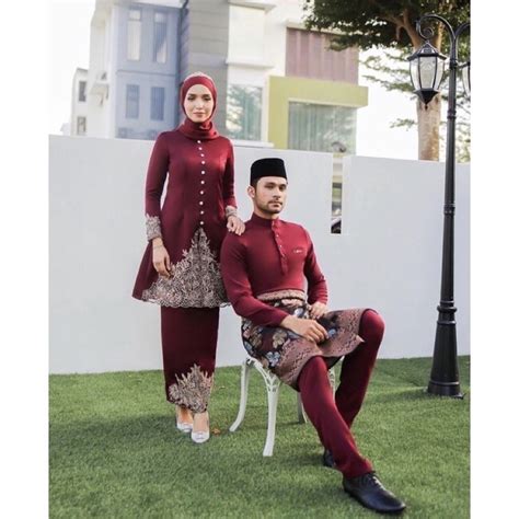 Mila Kebaya By Hijabistahub Baju Nikah Baju Tunang Baju Raya 2022 Shopee Malaysia