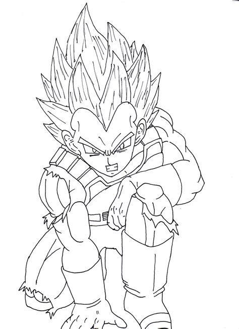 How to draw goku from dragon ball z step by step easy youtube. Dragon Ball Z Drawing Vegeta at GetDrawings | Free download