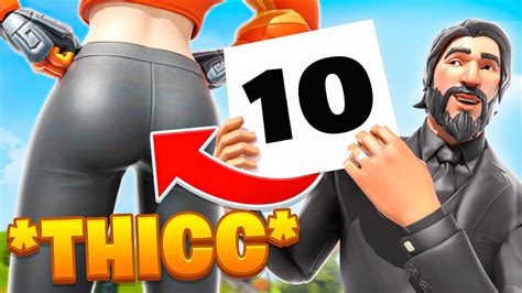 Thank you everyone for helping us reach 10k subs!these are po. Thicc Fortnite - NEW! Fortnite Lynx THICC! STAGE 4! Fortnite's THICCEST ... / Outfits (aka skins ...