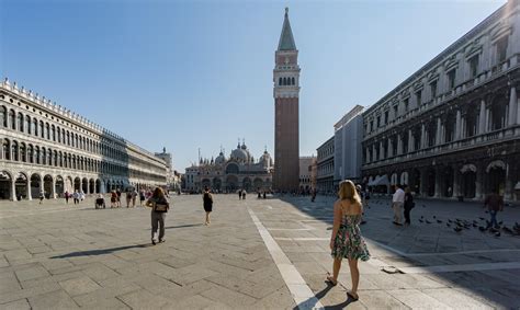 Venice Italy St Mark S Square Is Charming At 8 Am R Travel