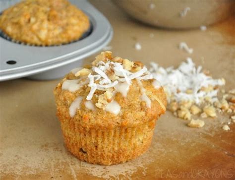 Healthy Carrot Coconut Muffins Recipe Peas And Crayons Recipe