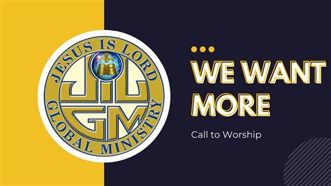 We Want More By Jilgm Stbc Music Ministry Youtube