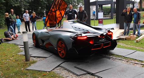 Lamborghini Egoista Revving What A Sound