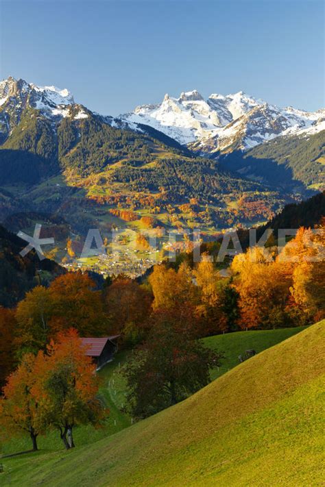 Herbst In Den Bergen Fotografie Als Poster Und Kunstdruck Von