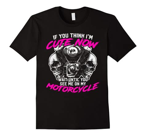 Cute On My Motorcycle Biker Pride T Shirt Art Artvinatee