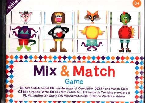 Mix And Match Game Mensen En Dieren Games