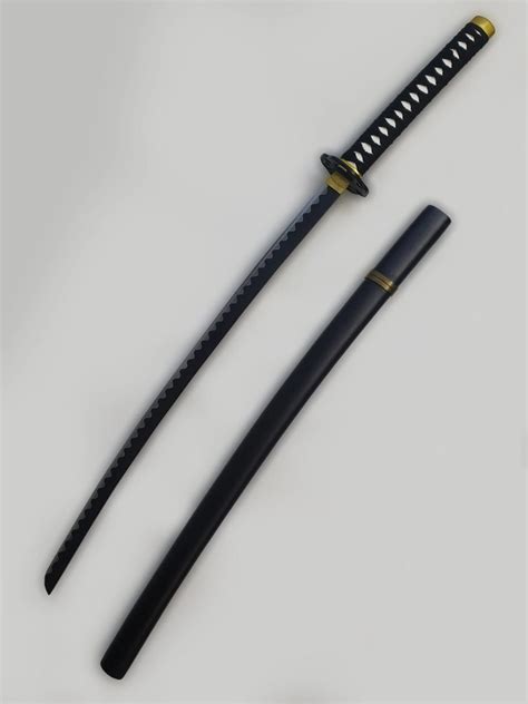 Demon Slasher Katana Of Astayami Sword Black Clover Japanese Steel Is