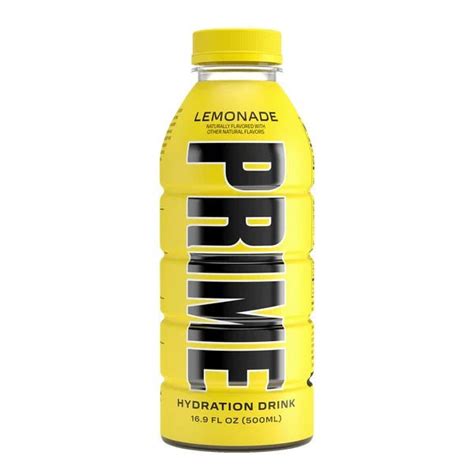 Prime Hydration By Logan Paul X Ksi Lemonade 500ml Candy Mail Uk