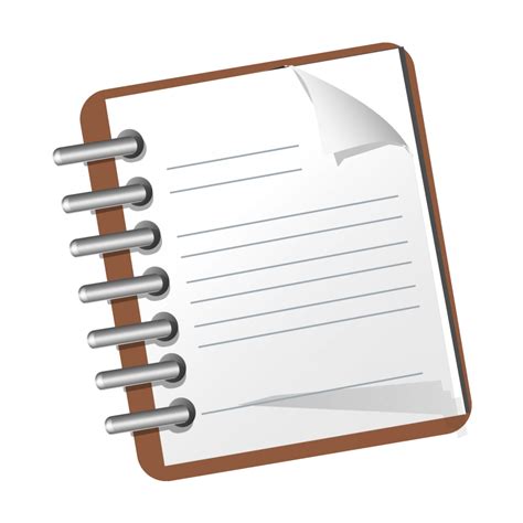 Free Notepad Transparent Background Download Free Notepad Transparent