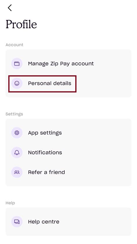 How Do I Update My Personal Details Help Centre