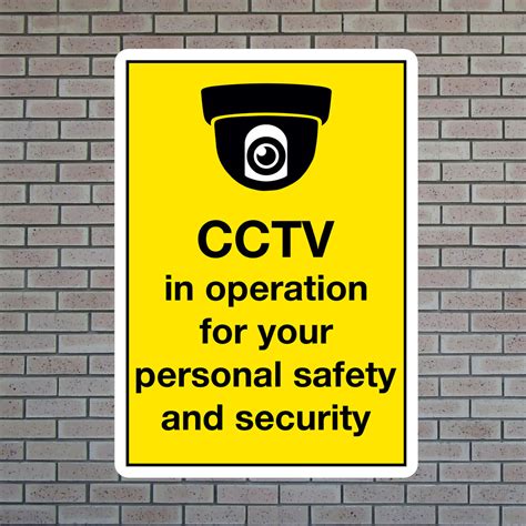 Cctv In Operation Personal Safety Sign Signs2schools