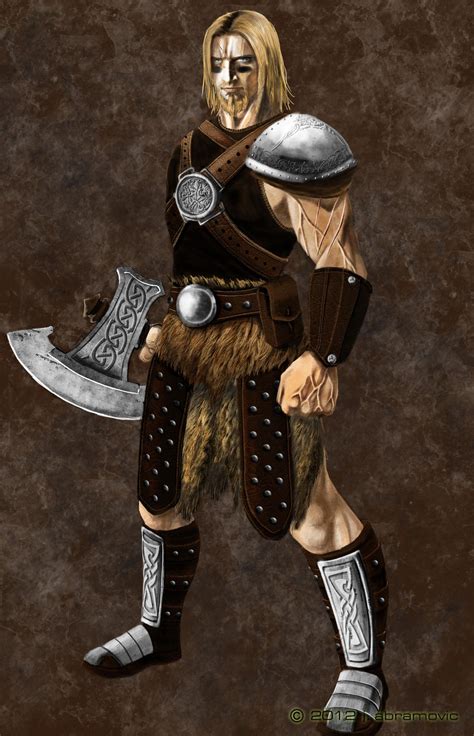 Skyrim Warrior By Tempest797 On Deviantart