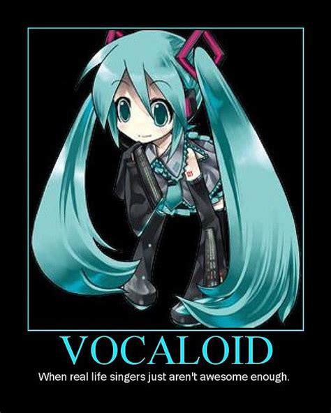 Vocaloid Fauxtivational Poster Vocaloid Anime Vocaloid Characters