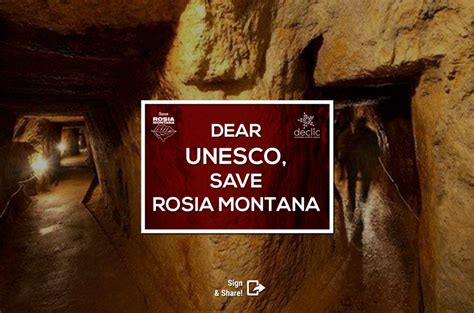 Rosia montana in unesco world heritage, rosia montana, alba. Take Rosia Montana back to the streets! UNESCO file ...