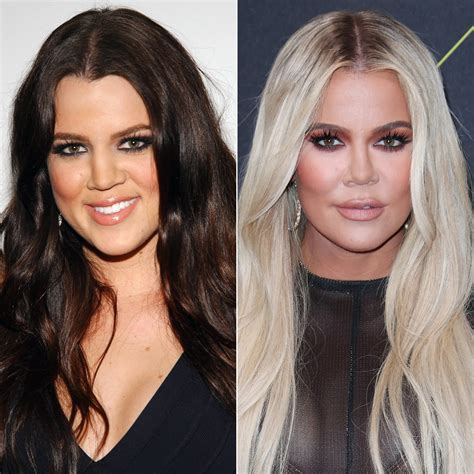 khloe kardashian s beauty evolution since ‘kuwtk began