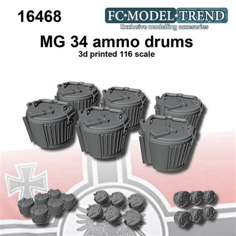 Mg 34 Ammo Drums Fc Modeltrend 16468