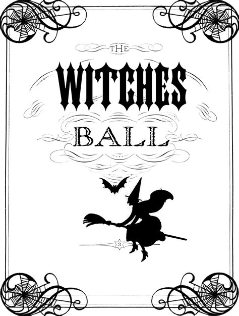 Old Fashioned Free Vintage Halloween Printables
