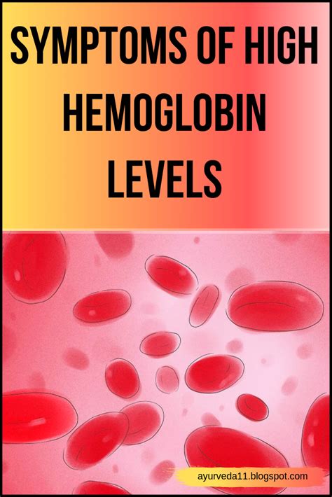 Symptoms Of High Hemoglobin Levels Tanda Bahan Kimia