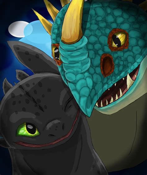 Toothless And Stormfly How Train Your Dragon How To Train Your