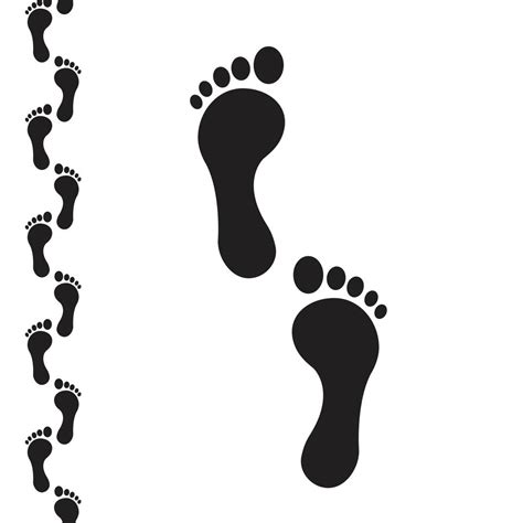 Footprints Svg Vector Footprints Clip Art Svg Clipart Images And