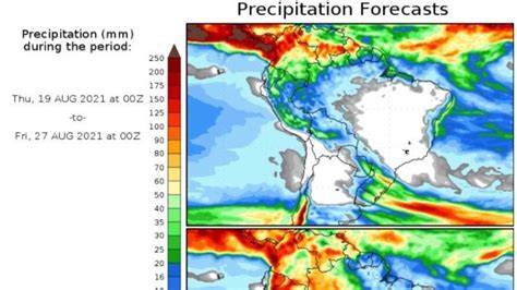Modelos Meteorológicos Indicam última Semana Do Mês Com Chuvas Em Boa