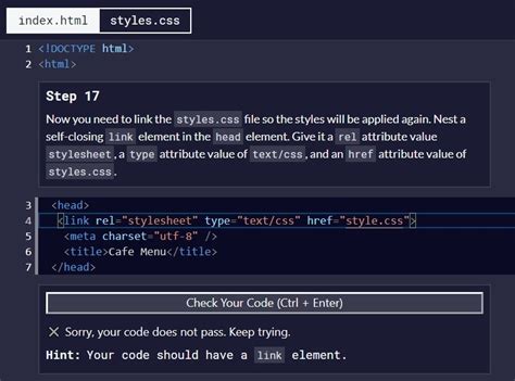 Step 17 Basic Css Html Css The Freecodecamp Forum