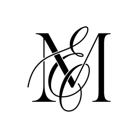 Calligraphy Logo Boutique Logo Design Business Logo Em Me Etsy