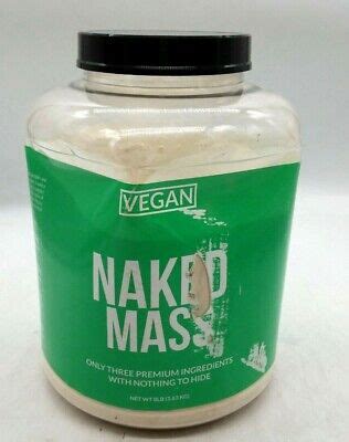 Naked Vegan Mass Natural Vegan Weight Gainer Protein Powder Lb Ebay