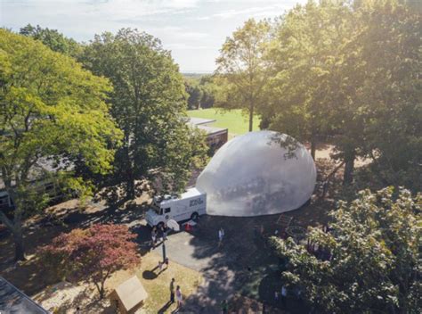 Bpl Presents Week Long Democracy Lab In Inflatable Bubble Pavilion
