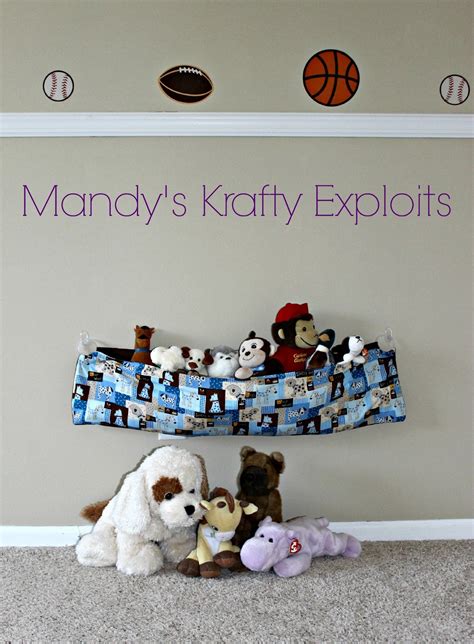 A wide variety of wall mounted stuffed animals options are available to you, such as material, gender, and certification. Mandy's Krafty Exploits: Stuffed Animal Storage